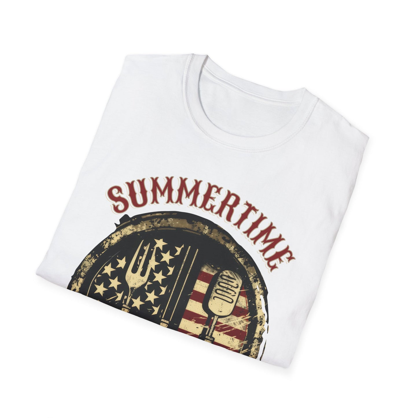 Summertime - Unisex Softstyle T-Shirt