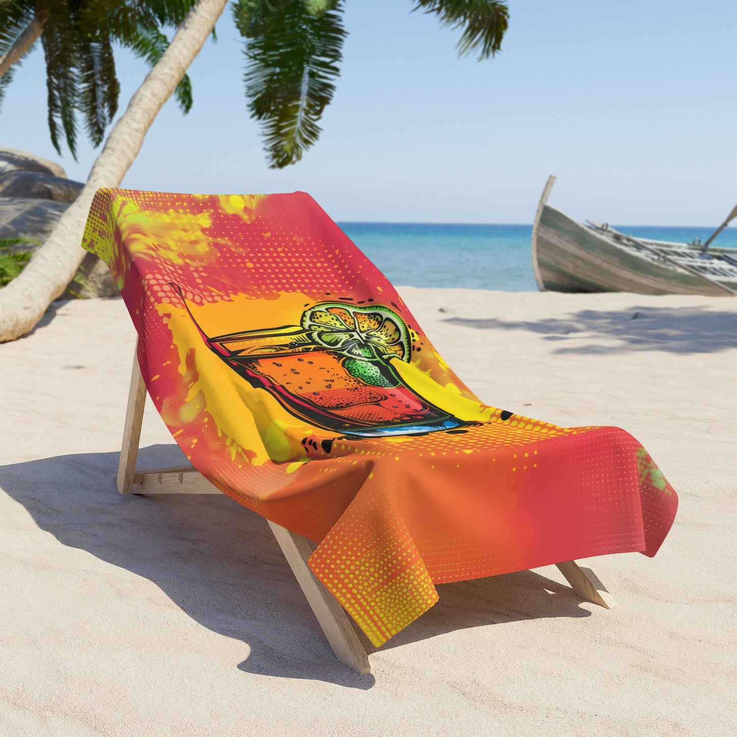 Summer Drinks - Beach Towel