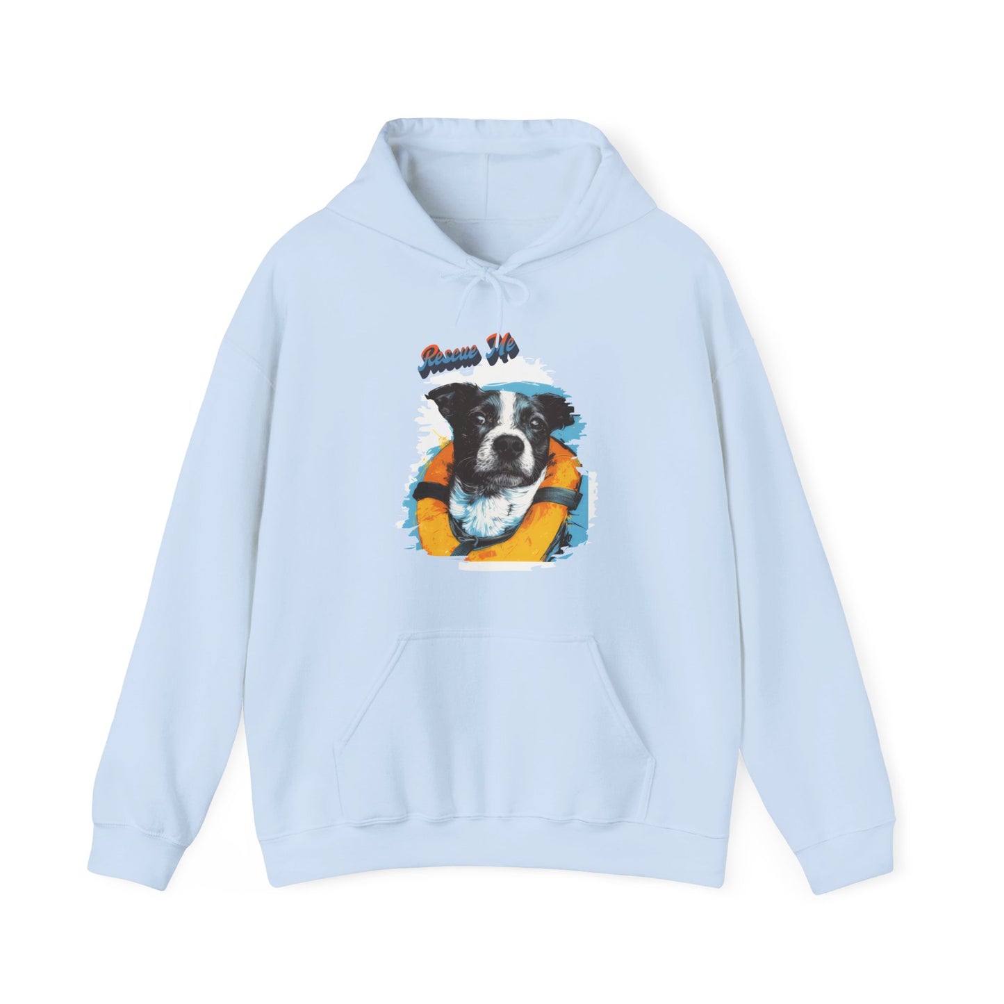 Rescue Dog - Unisex Heavy Blend™ Hooded Sweatshirt