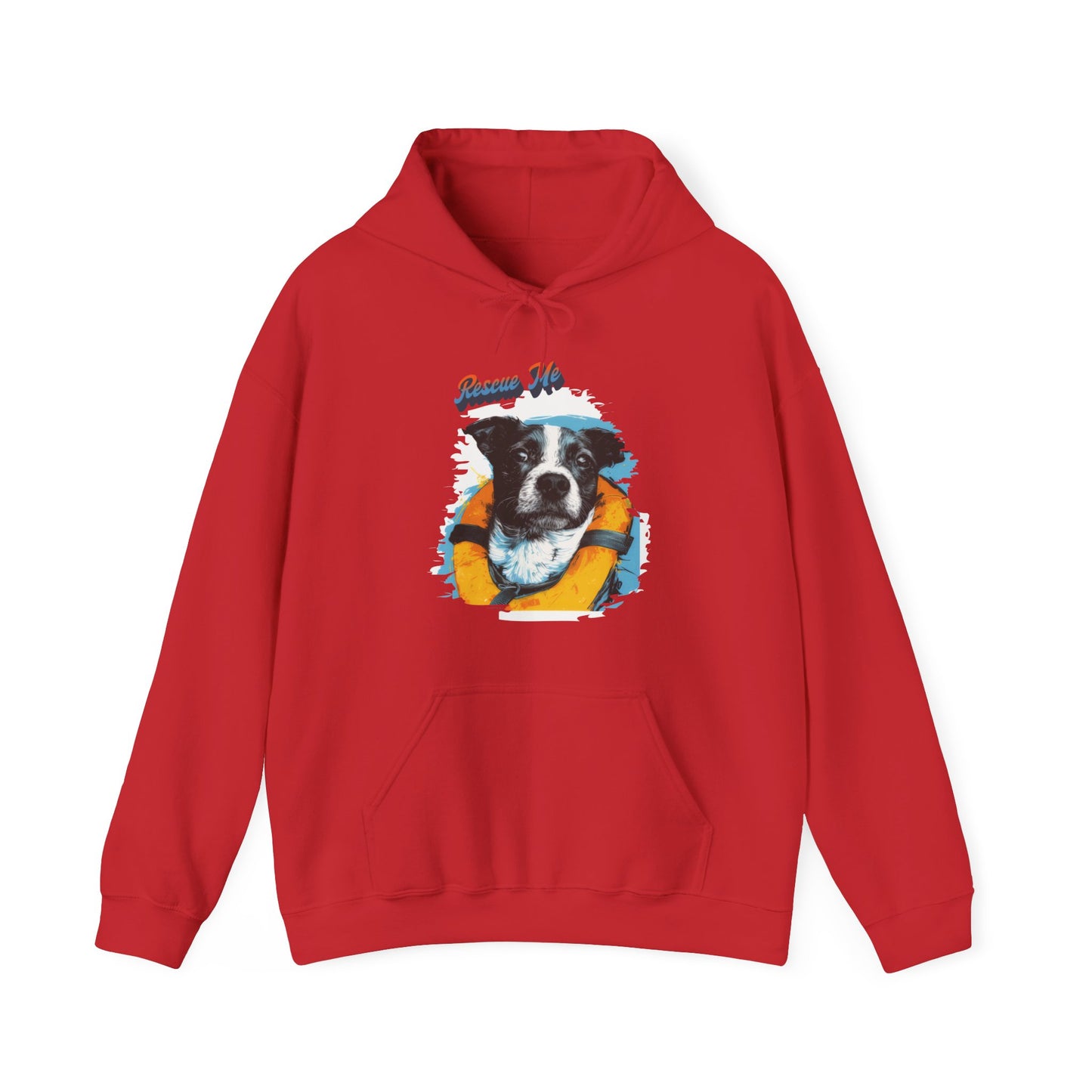 Rescue Dog - Unisex Heavy Blend™ Hooded Sweatshirt