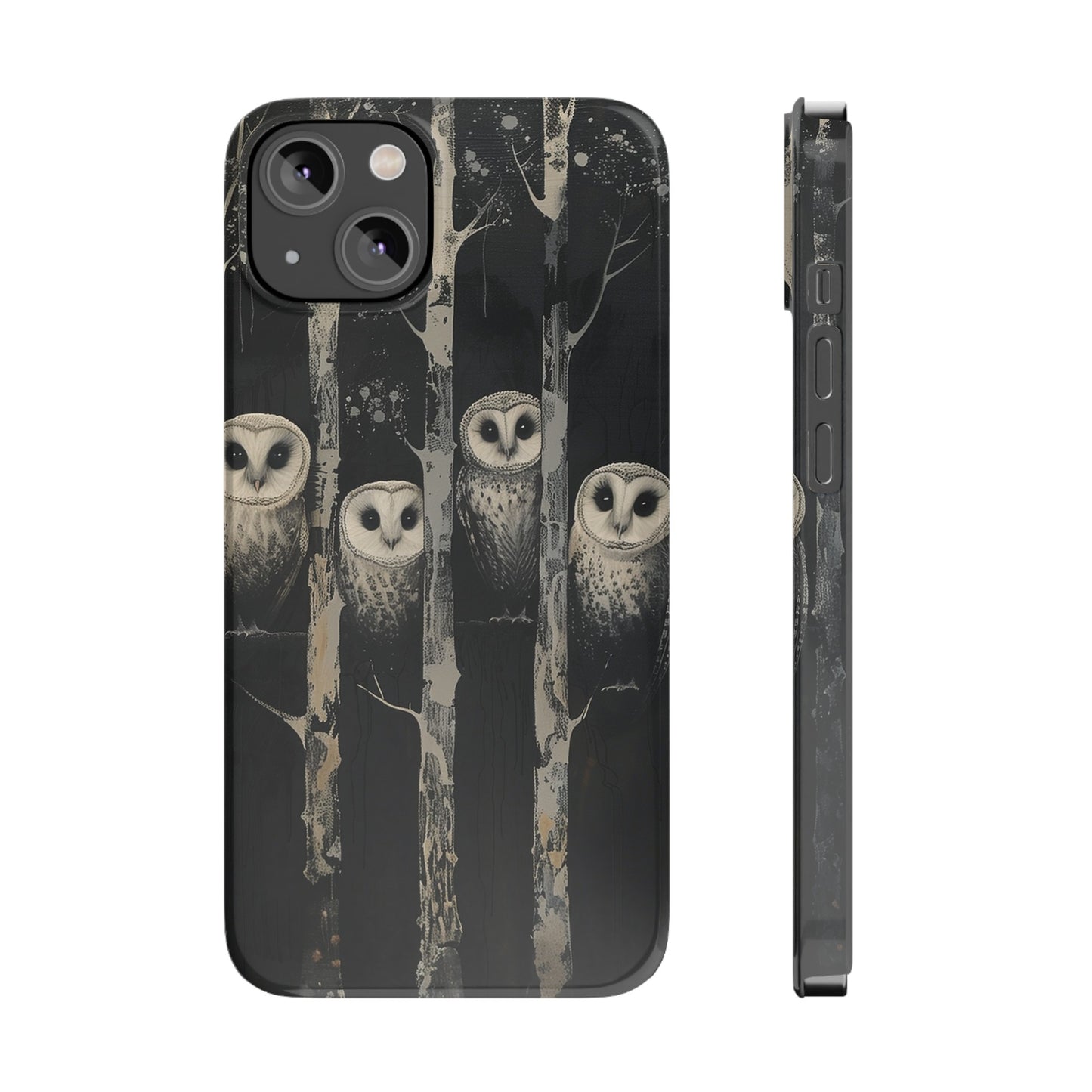 Owls at Night Phone Case