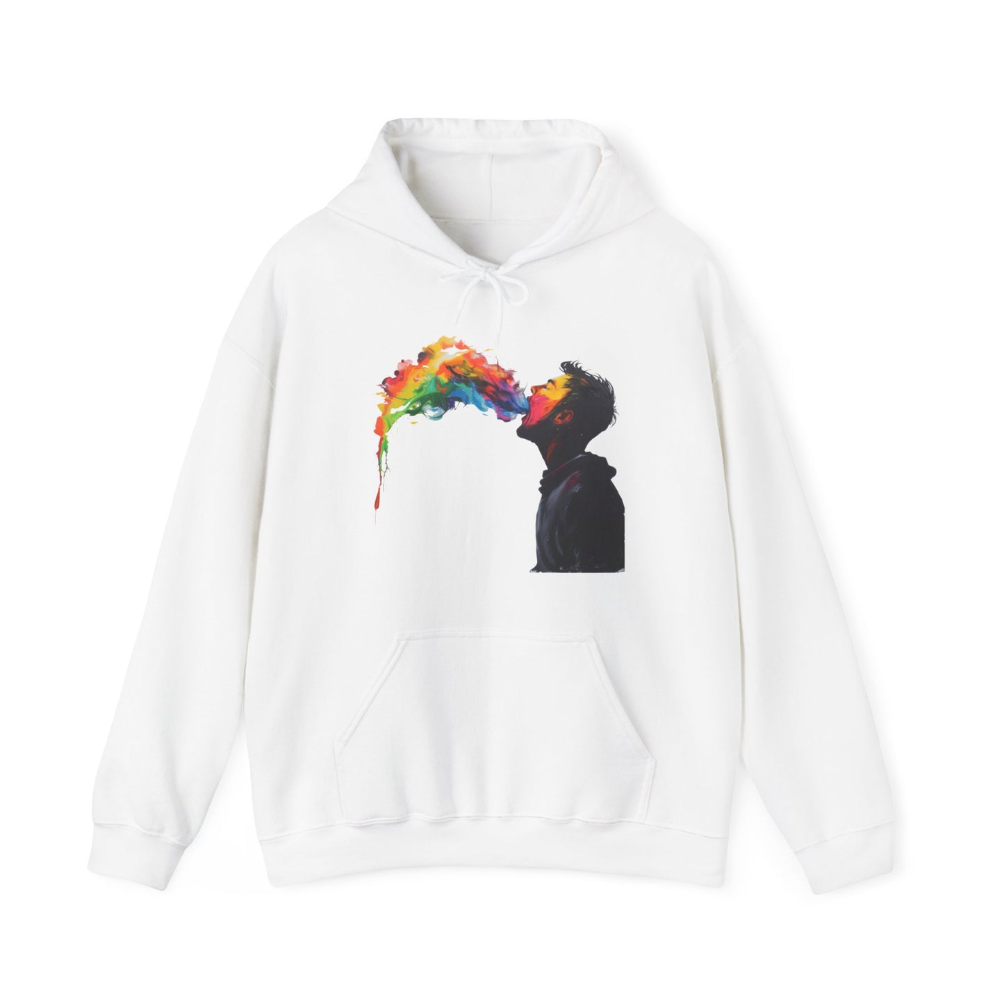 Rainbow Breath - Unisex Heavy Blend™ Hooded Sweatshirt