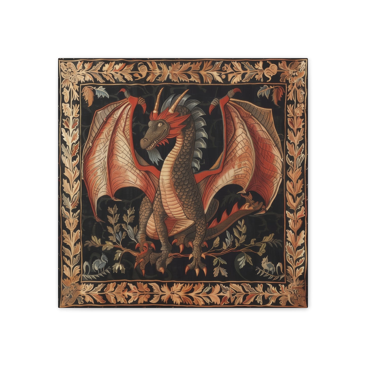 Dragon Tapestry - Canvas Stretched, 0.75"