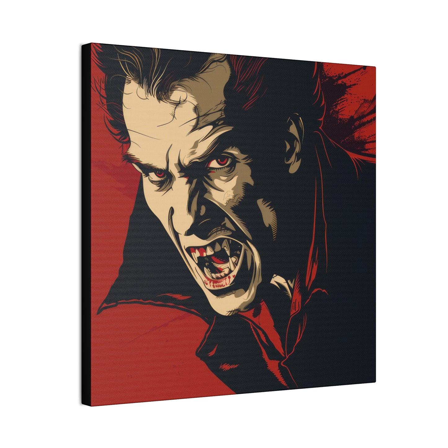 Vampire - Canvas Stretched, 0.75"