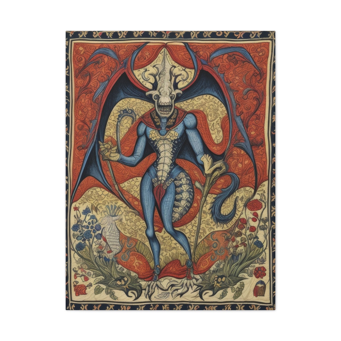 Medieval Tapestry - Canvas Stretched, 0.75"