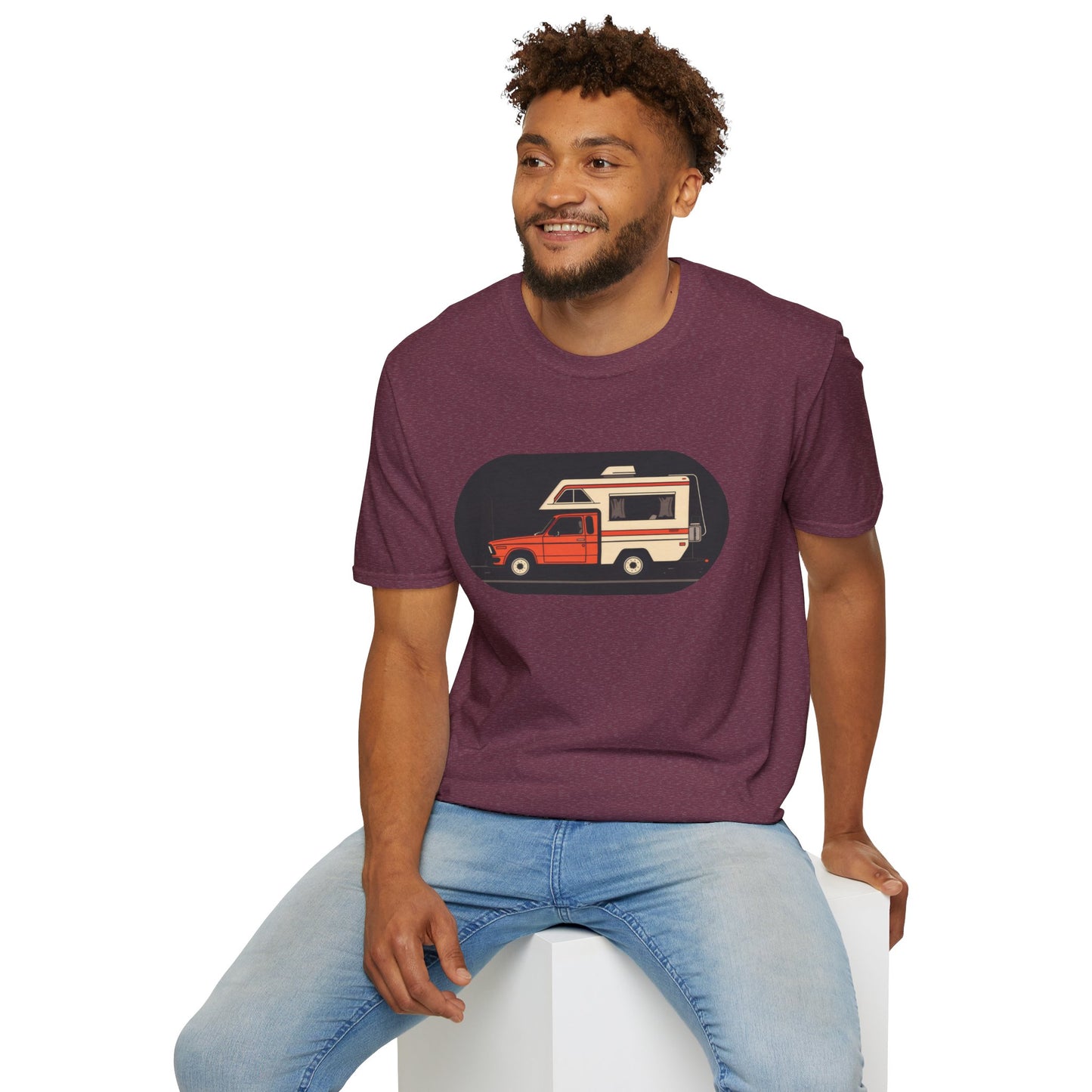 Camping! - Unisex Softstyle T-Shirt