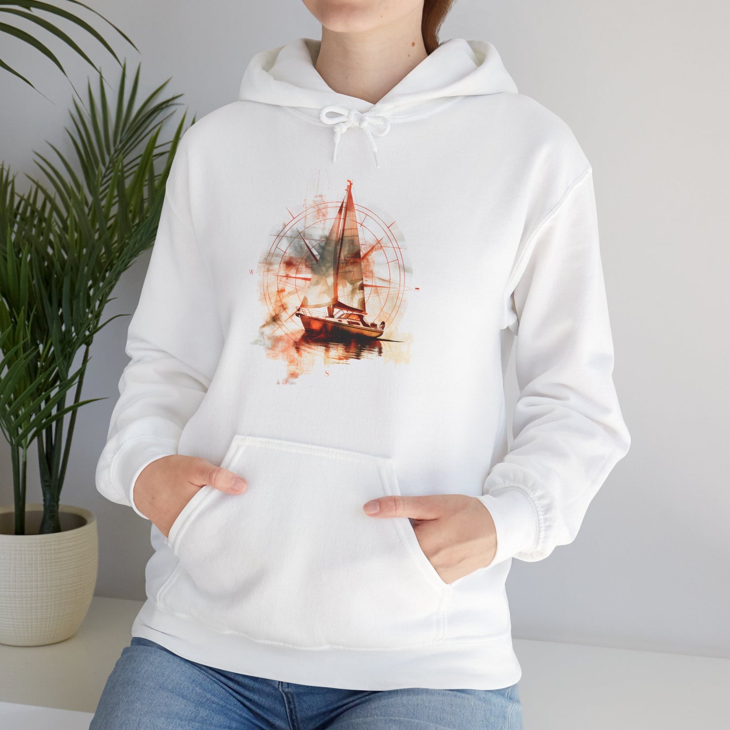 Sailing - Unisex Heavy Blend™ Hooded Sweatshirt