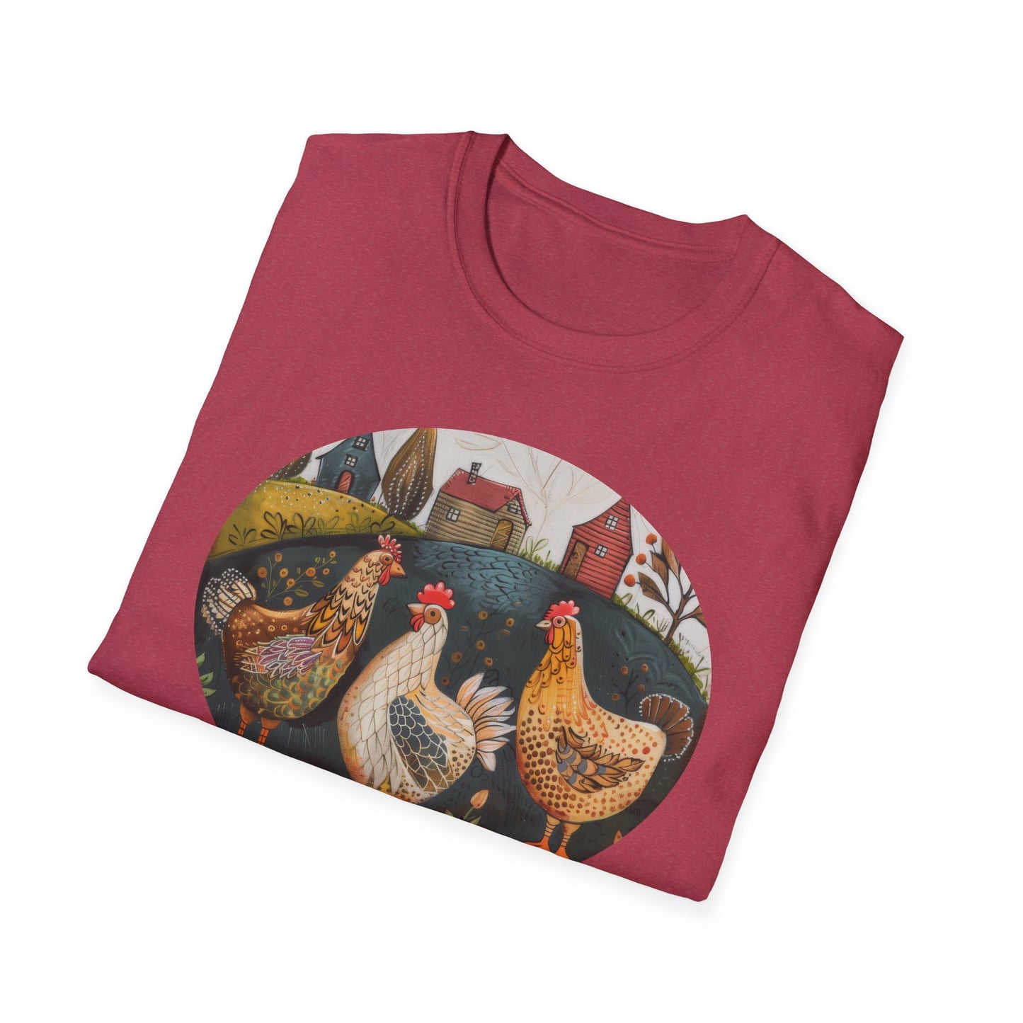 Chickens - Unisex Softstyle T-Shirt