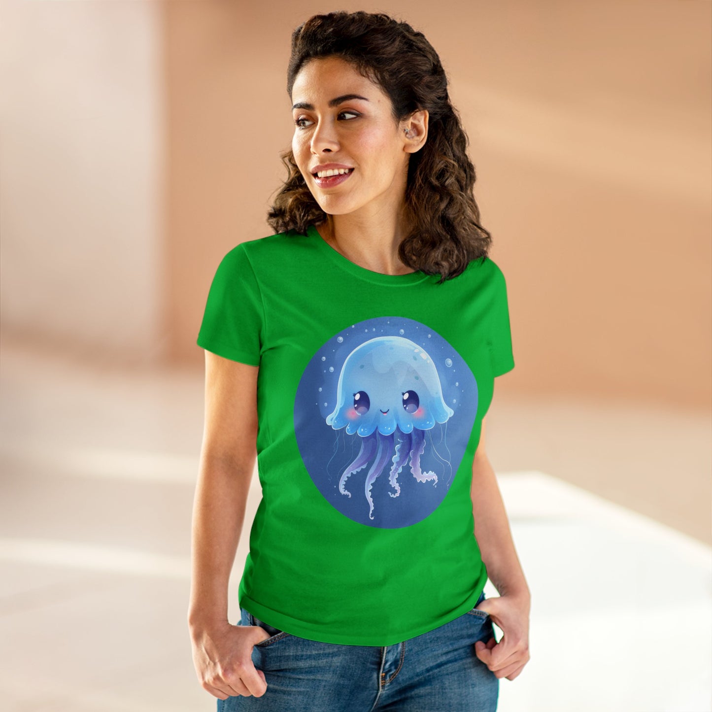 Jellyfish - Women's Midweight Cotton Tee