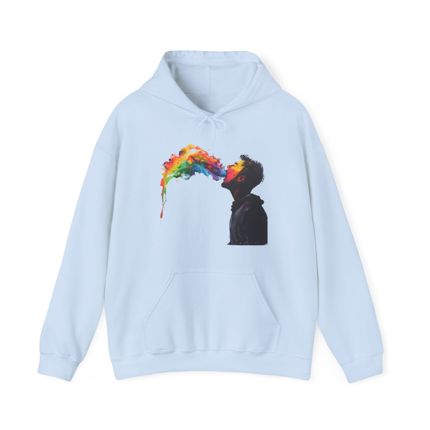 Rainbow Breath - Unisex Heavy Blend™ Hooded Sweatshirt