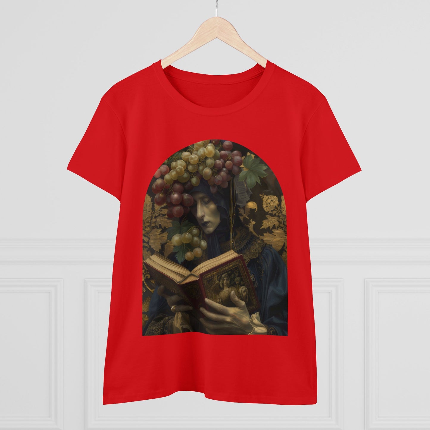 Solemn Reading - Fantasy - Women's Midweight Cotton Tee