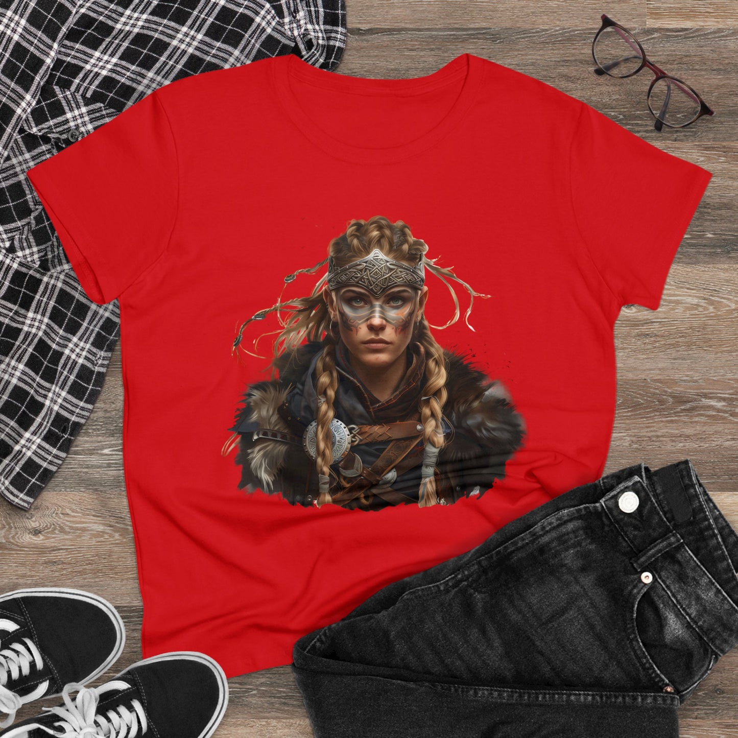 Viking - Fantasy - Women's Midweight Cotton Tee