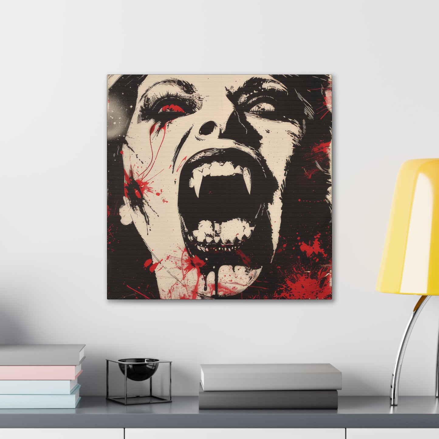 Vampire - Canvas Stretched, 0.75"