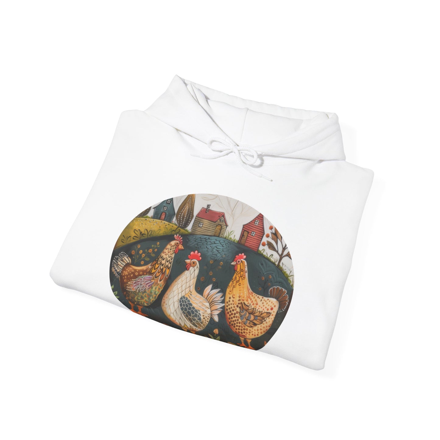 Chickens - Unisex Heavy Blend™ Hooded Sweatshirt