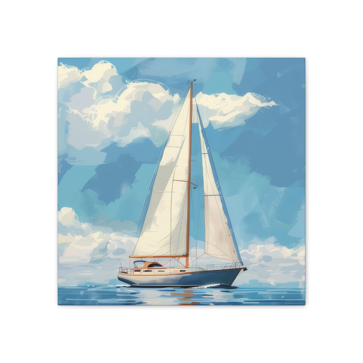 Sailing - Canvas Stretched, 0.75"