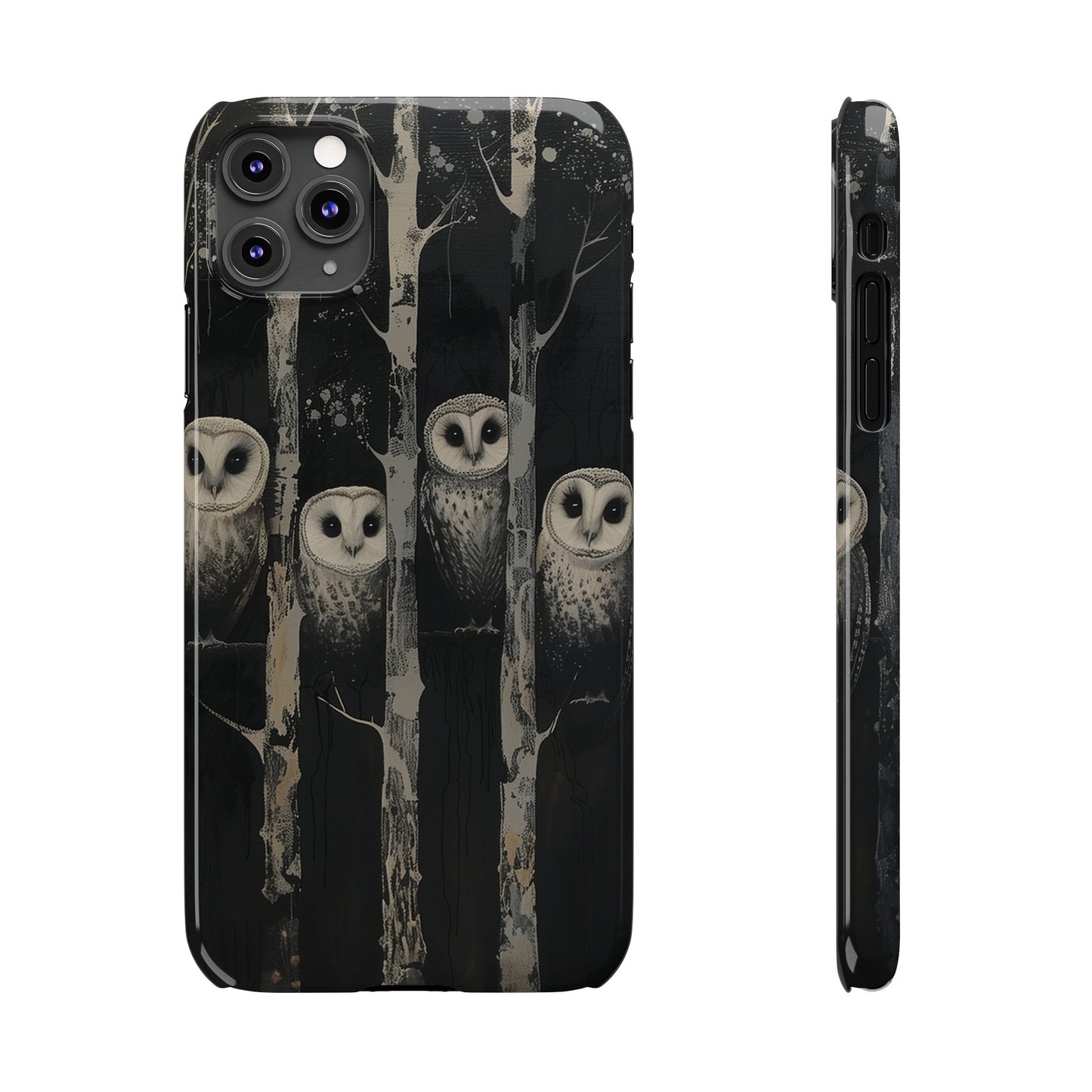 Owls at Night Phone Case