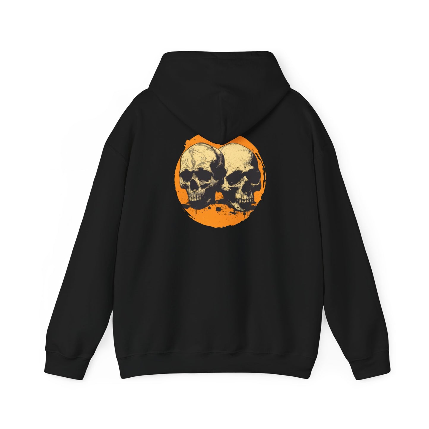 Skulls and Orange - Unisex Heavy Blend™ Hooded Sweatshirt