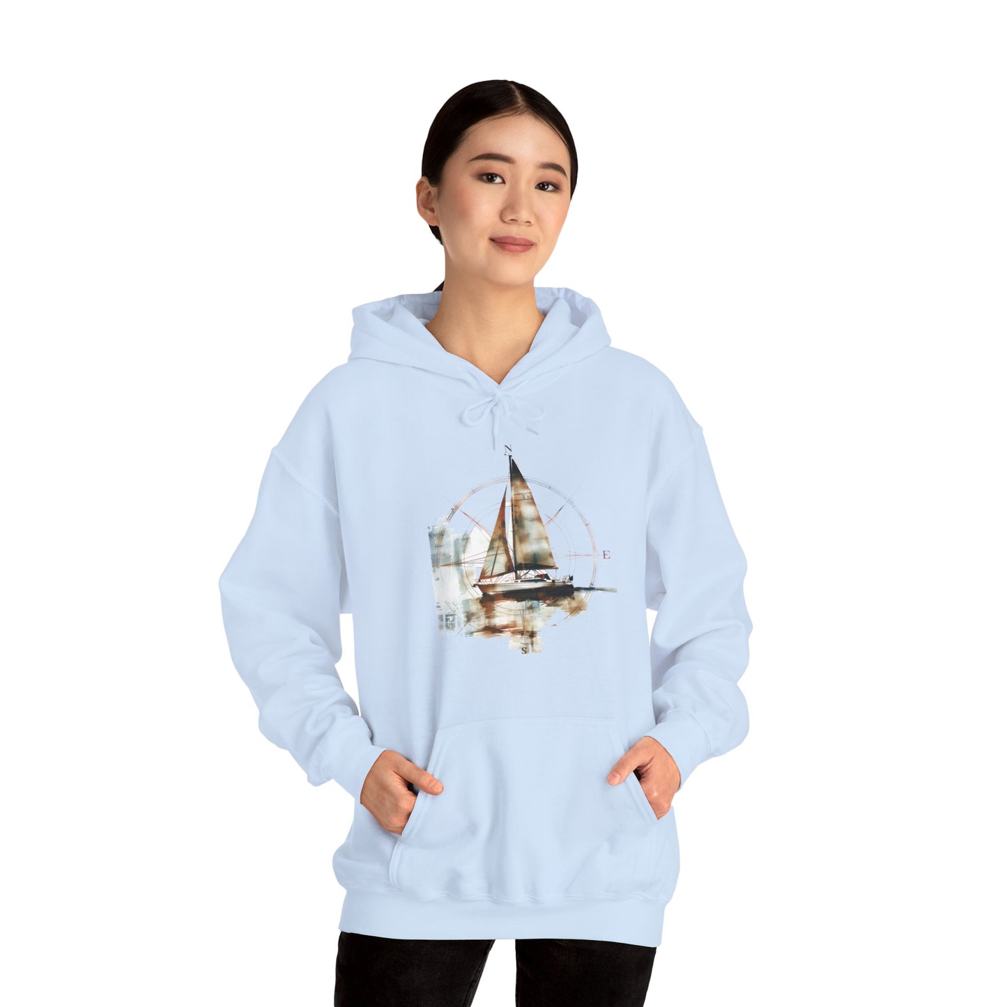 Sailing - Unisex Heavy Blend™ Hooded Sweatshirt