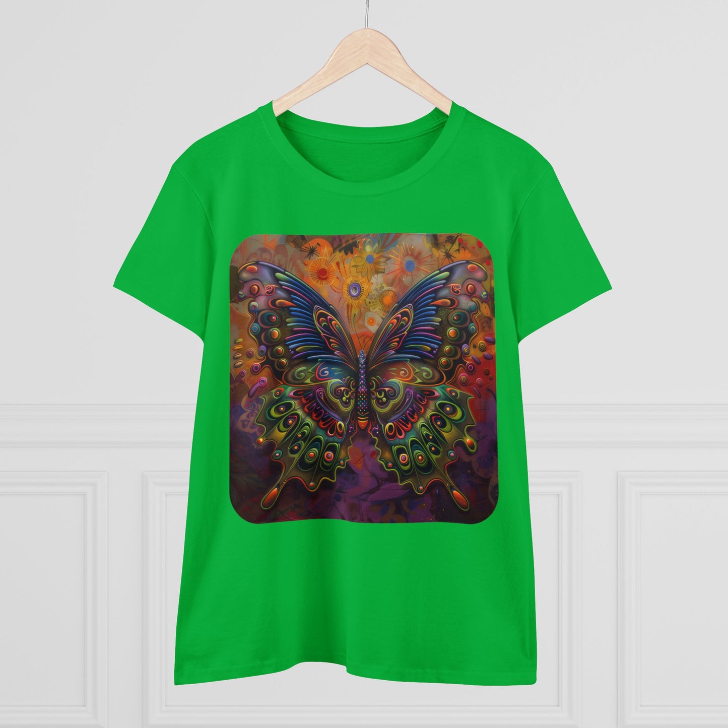 Butterfly - Women's Midweight Cotton Tee