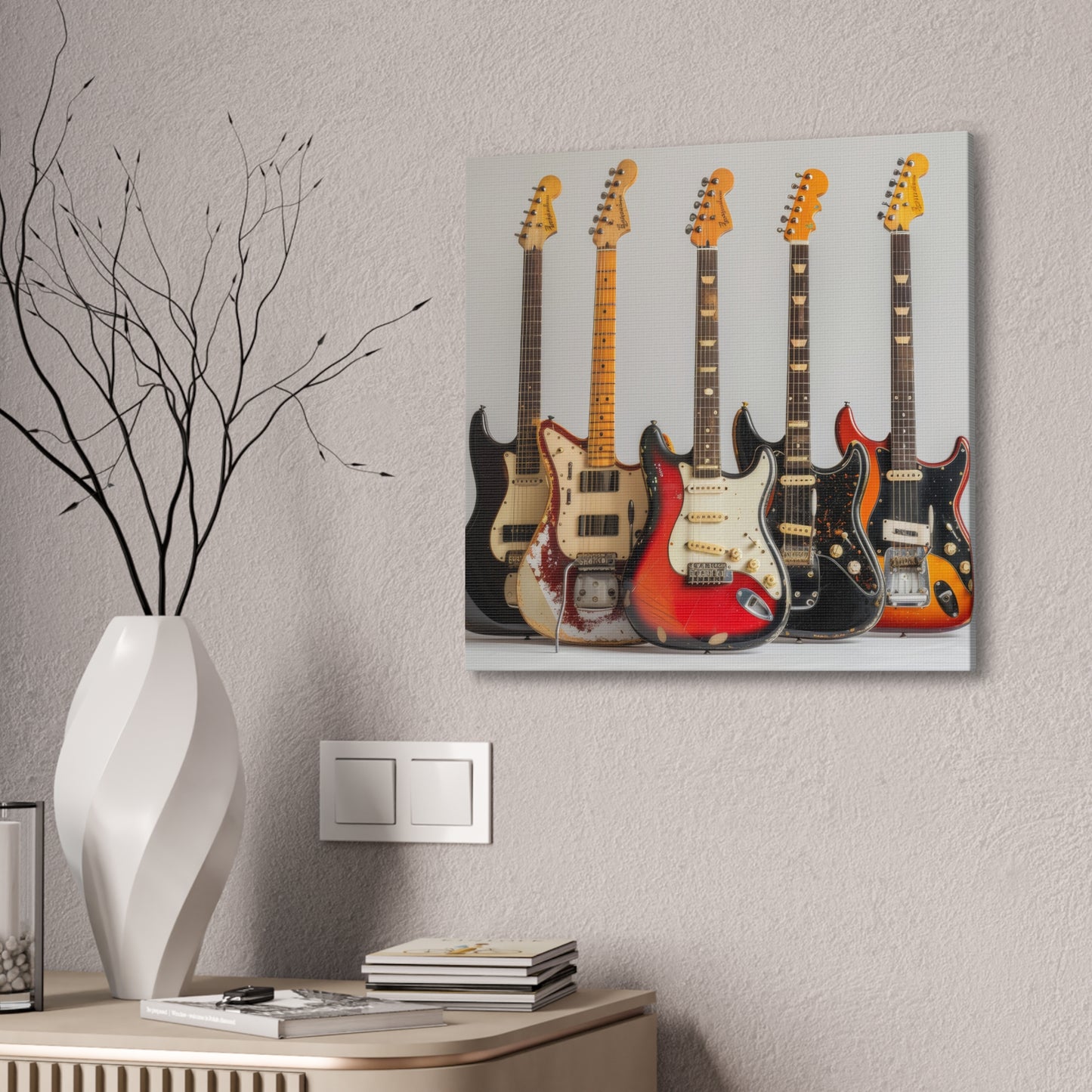 Guitar Collection - Canvas Stretched, 0.75"