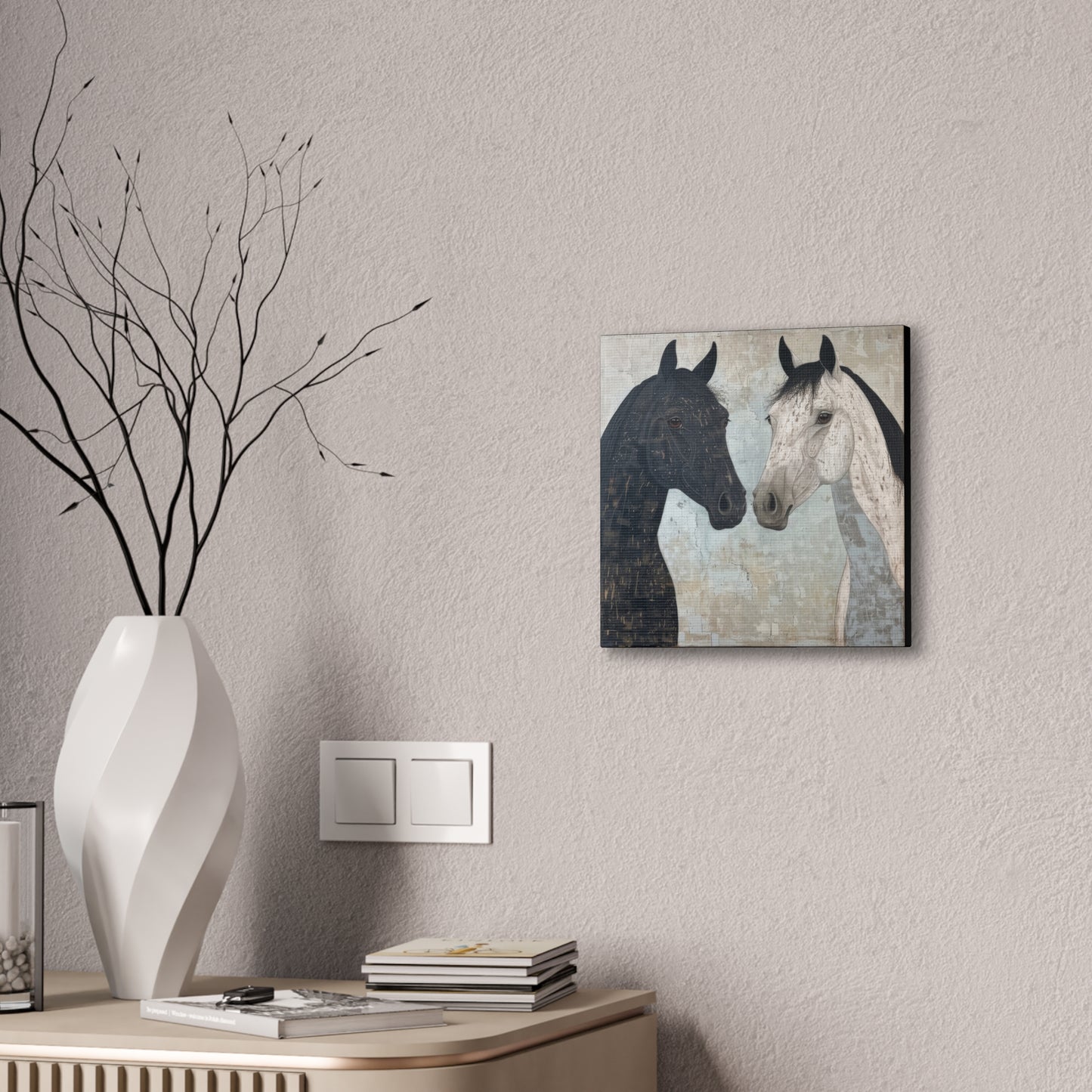 Horses - Canvas Stretched, 0.75"