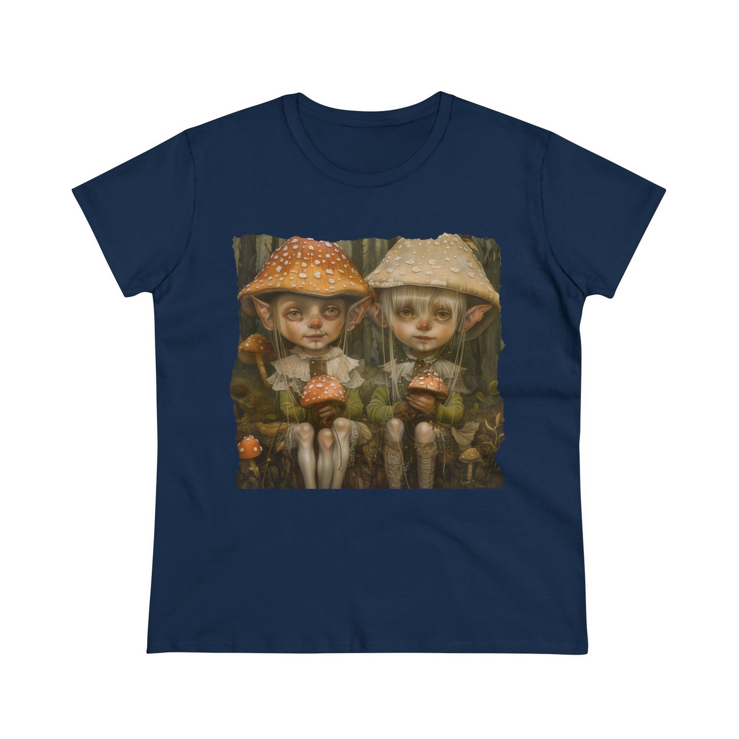 Elves - Fantasy - Women's Midweight Cotton Tee