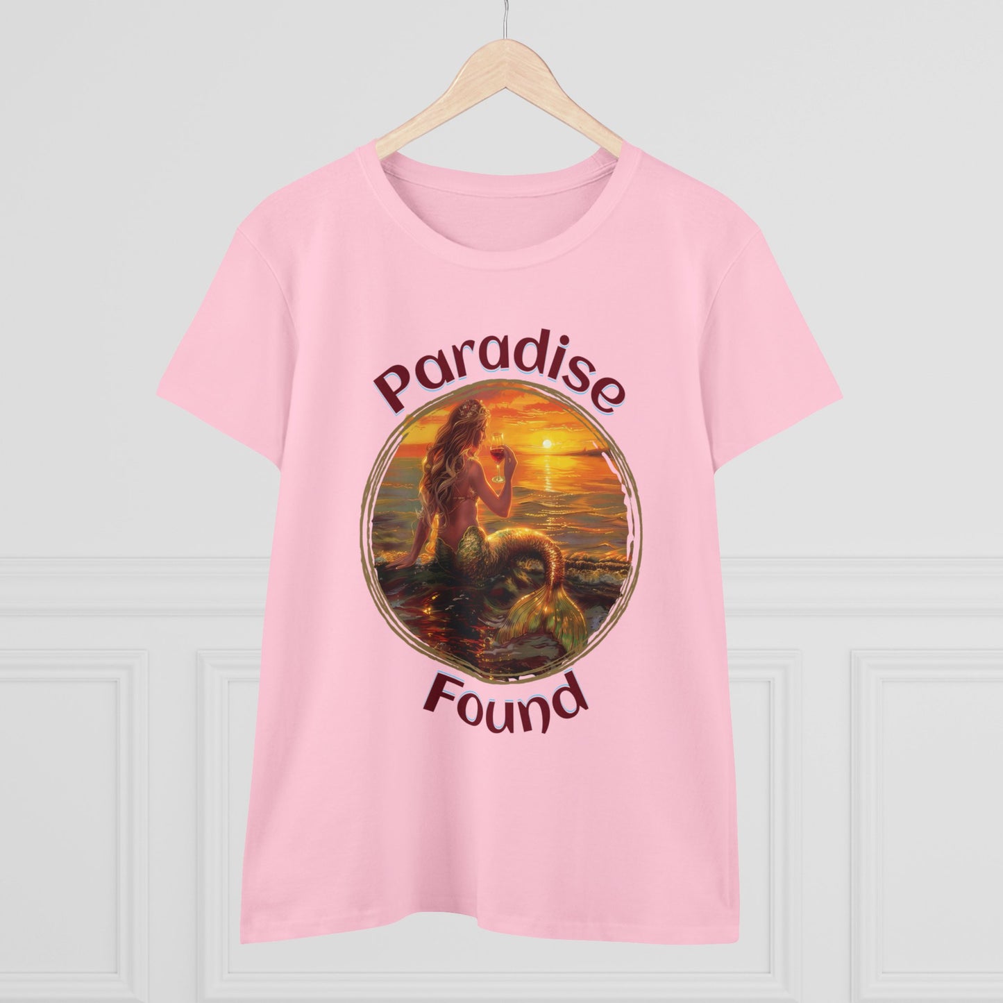 Paradise Found - Women's Midweight Cotton Tee