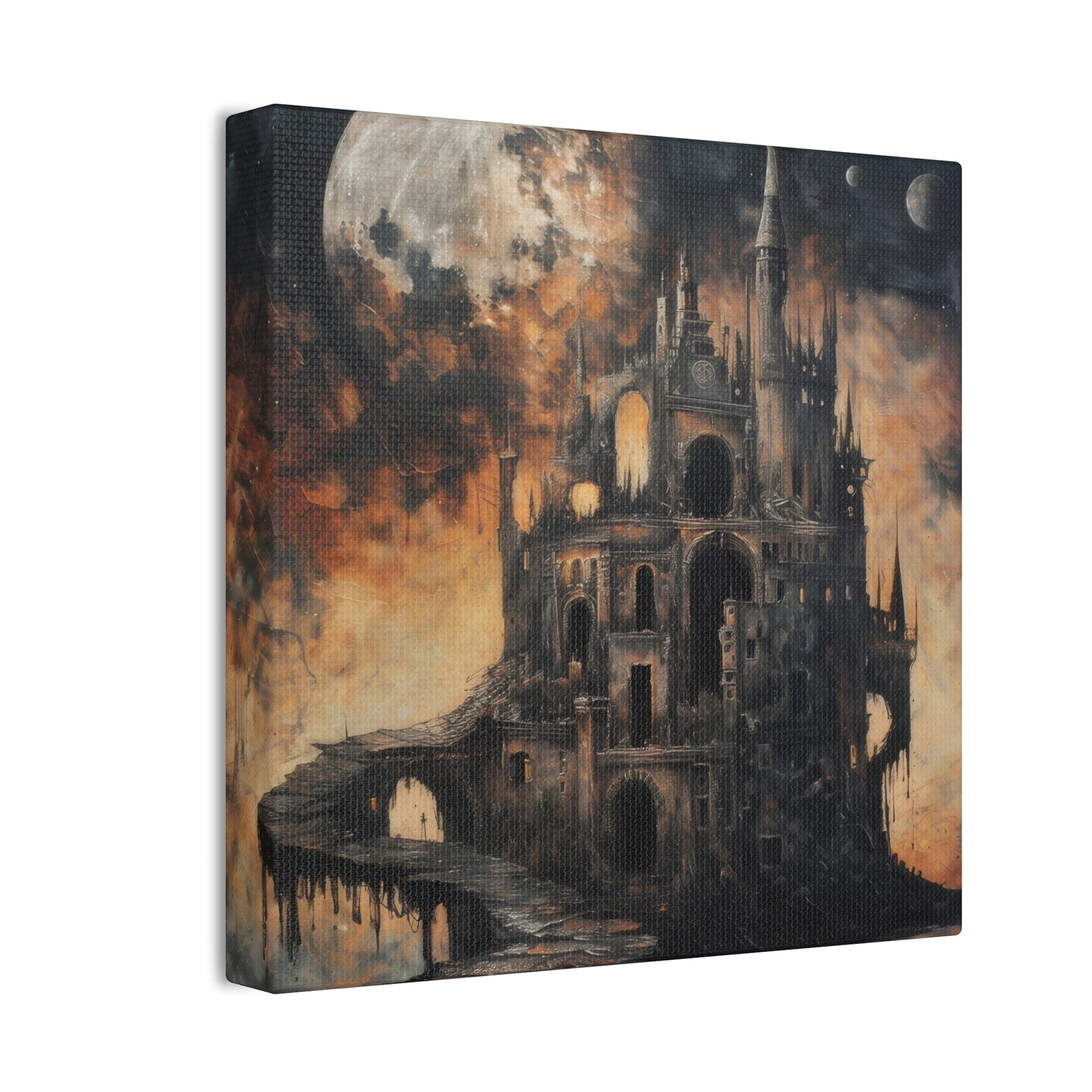 Dark Castle - Canvas Stretched, 0.75"