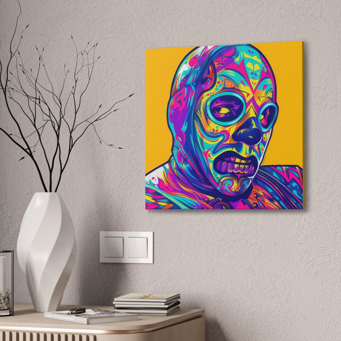 Psychedelic Creep - Canvas Stretched, 0.75"