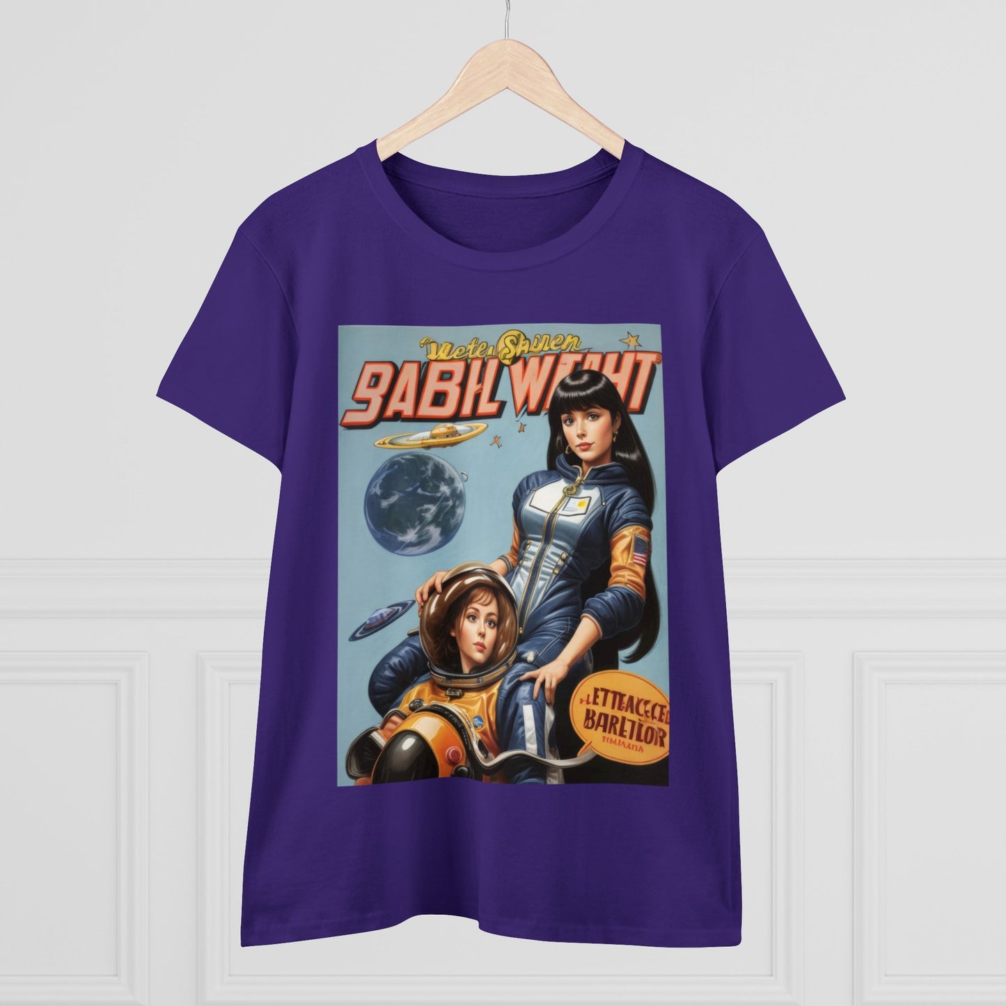 Space Chicks - Fantasy - Women's Midweight Cotton Tee