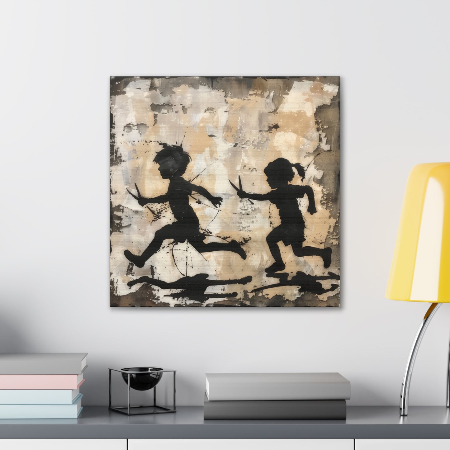 Running With Scissors - Canvas Stretched, 0.75" - Canvas Stretched, 0.75"