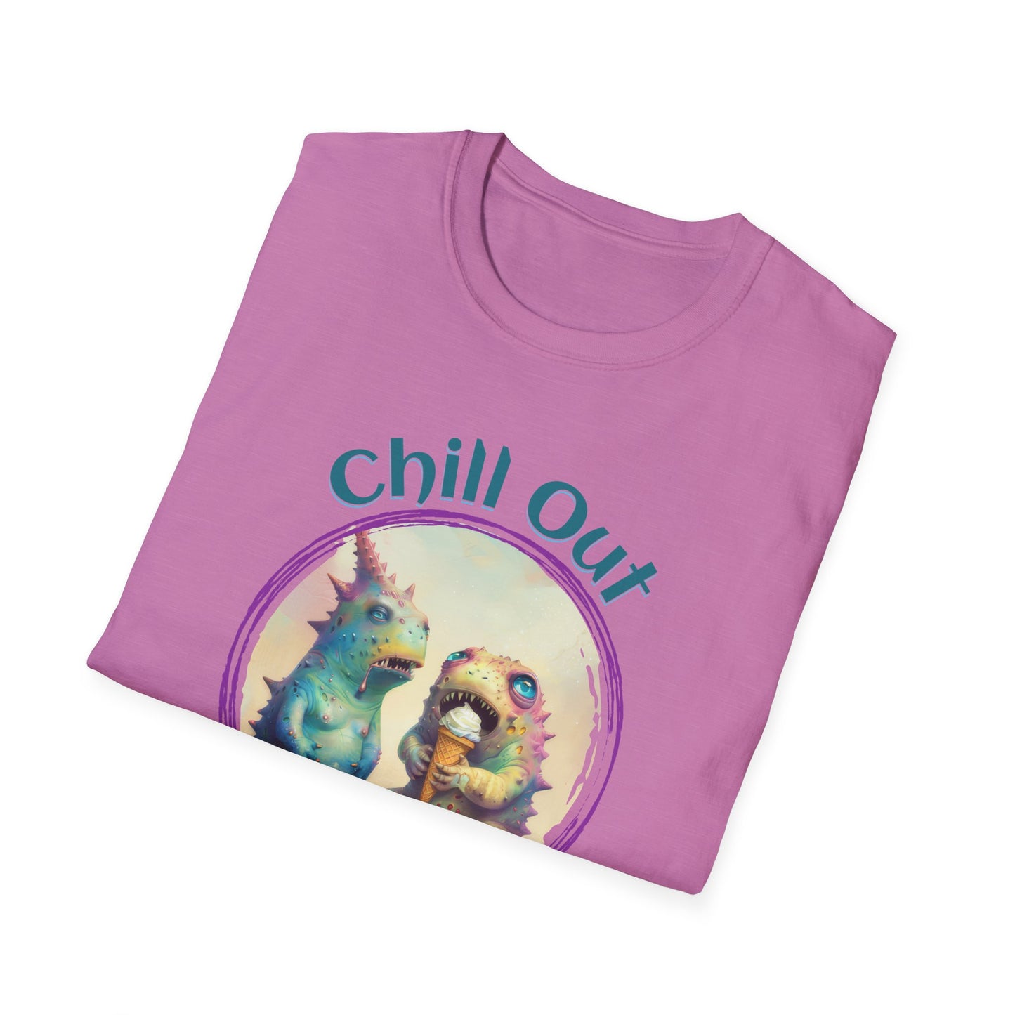 Chill Out, It's Summer - Unisex Softstyle T-Shirt