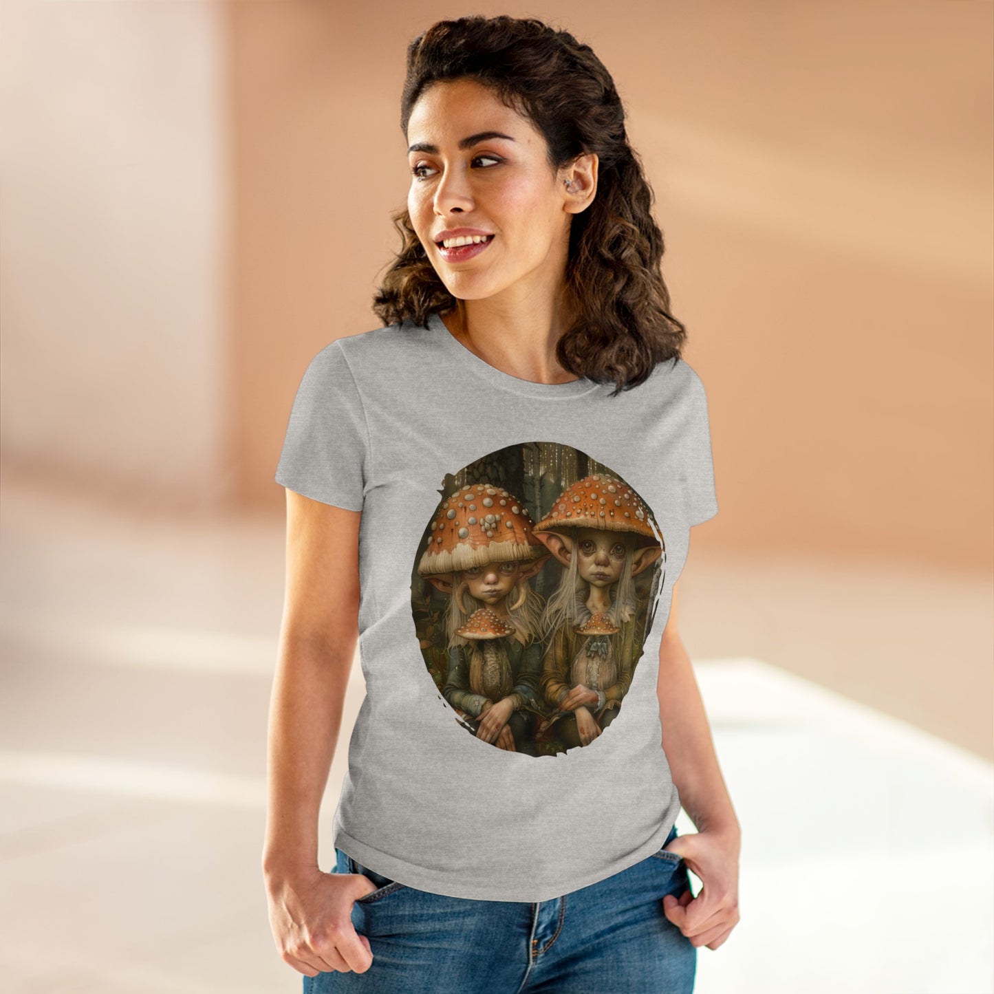 Elves - Fantasy - Women's Midweight Cotton Tee