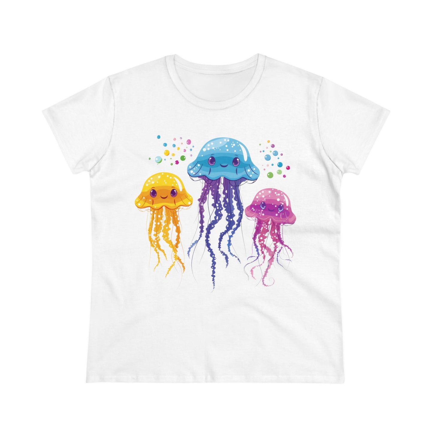 Jellyfish - Women's Midweight Cotton Tee