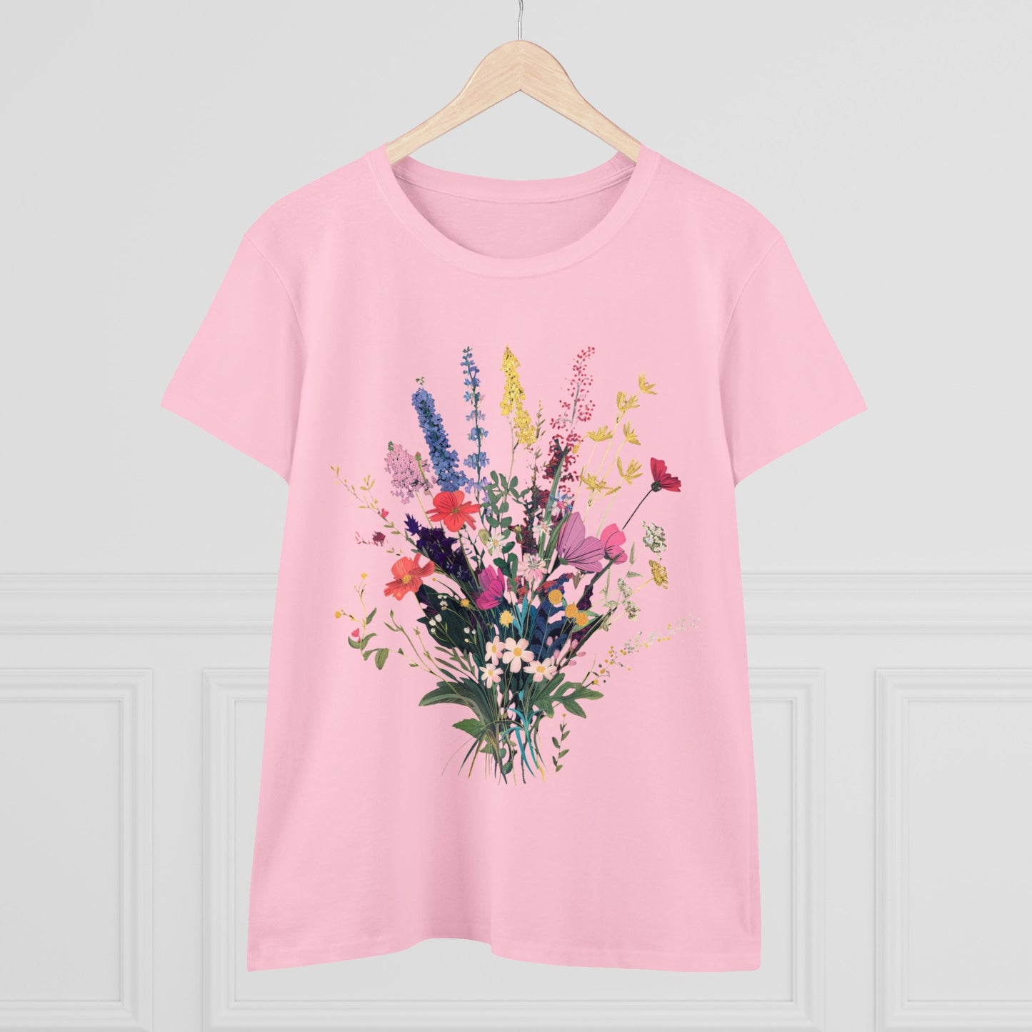 Wildflowers - Women's Midweight Cotton Tee