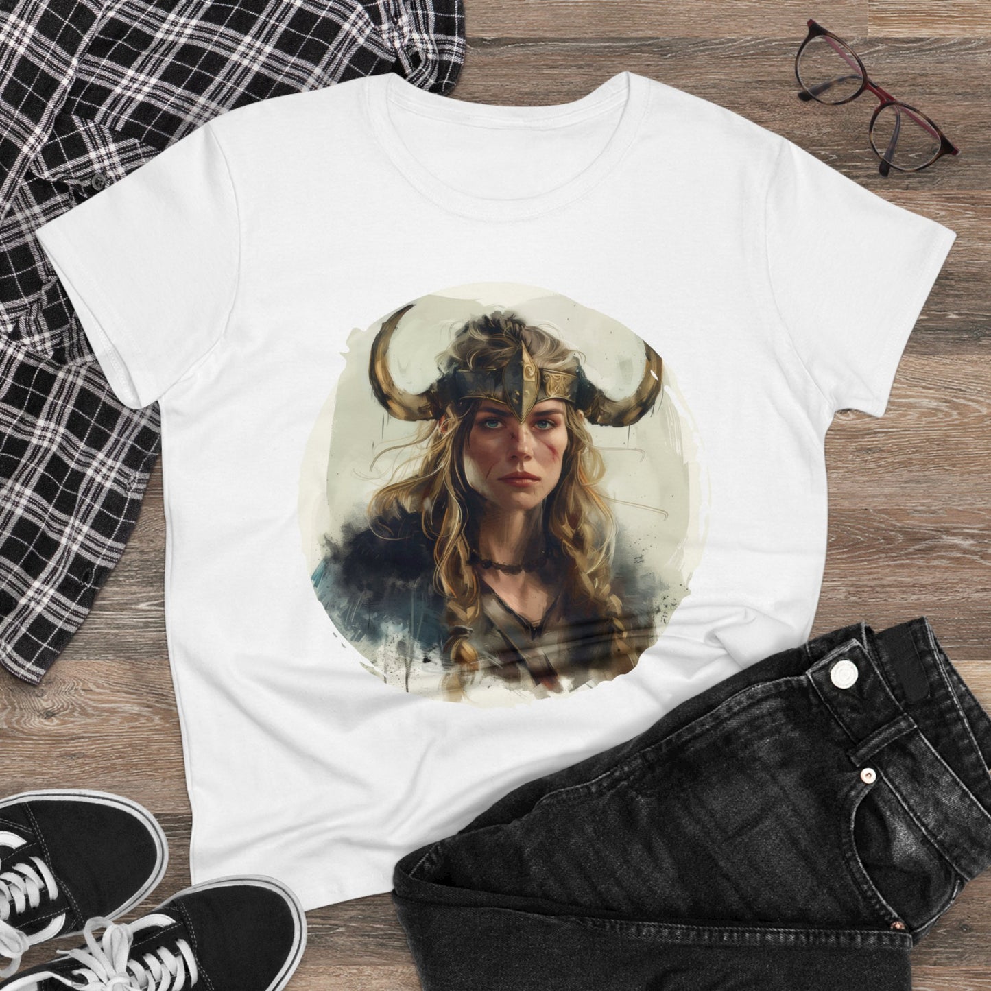 Viking - Fantasy - Women's Midweight Cotton Tee