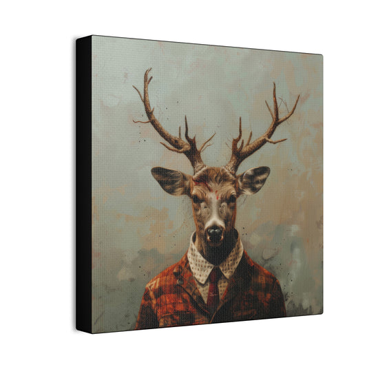 Dapper Deer - Canvas Stretched, 0.75"