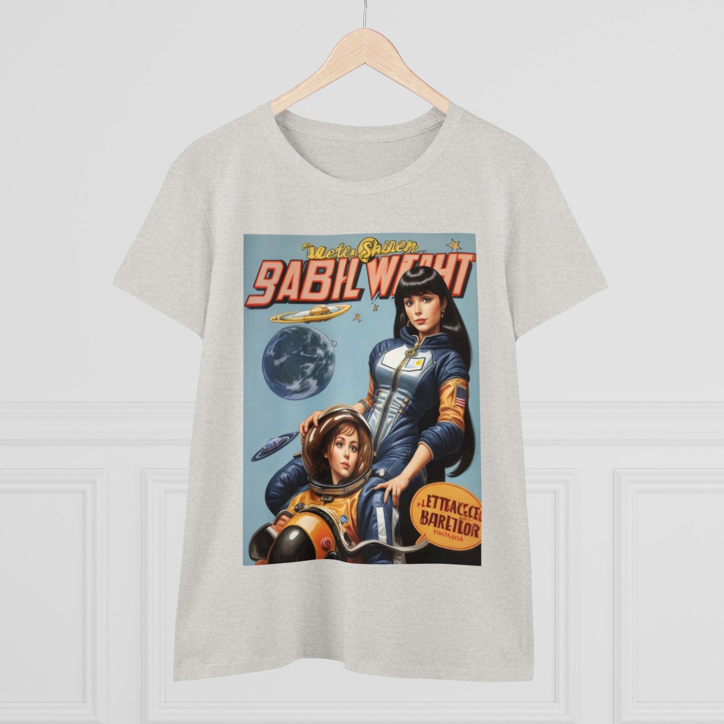 Space Chicks - Fantasy - Women's Midweight Cotton Tee