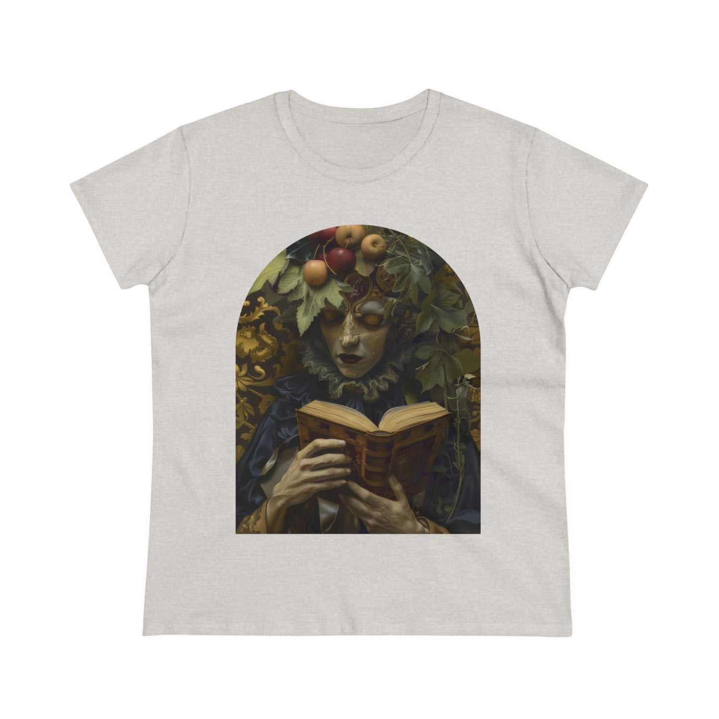 Solemn Reading - Fantasy - Women's Midweight Cotton Tee