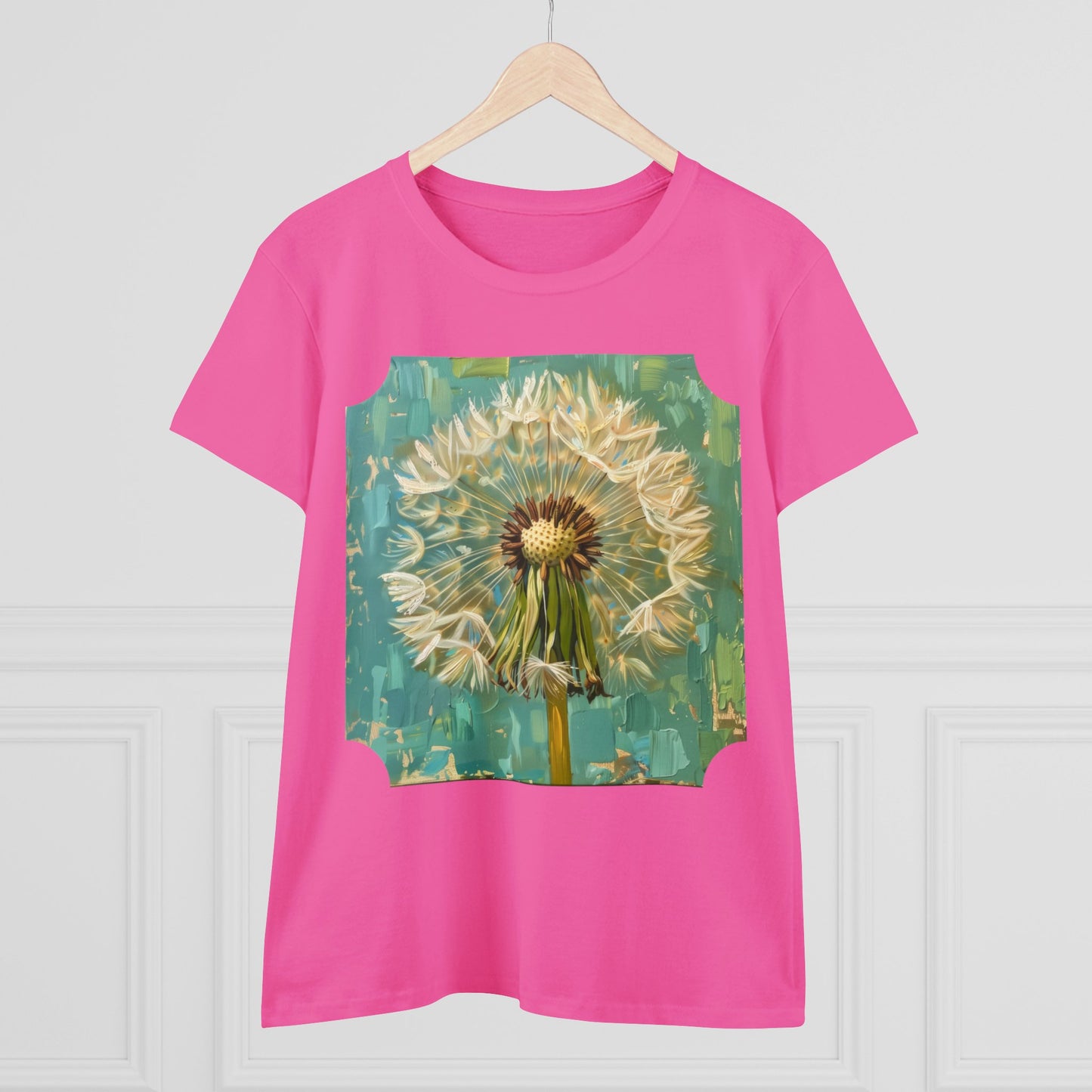 Dandelion - Flowers - Women's Midweight Cotton Tee