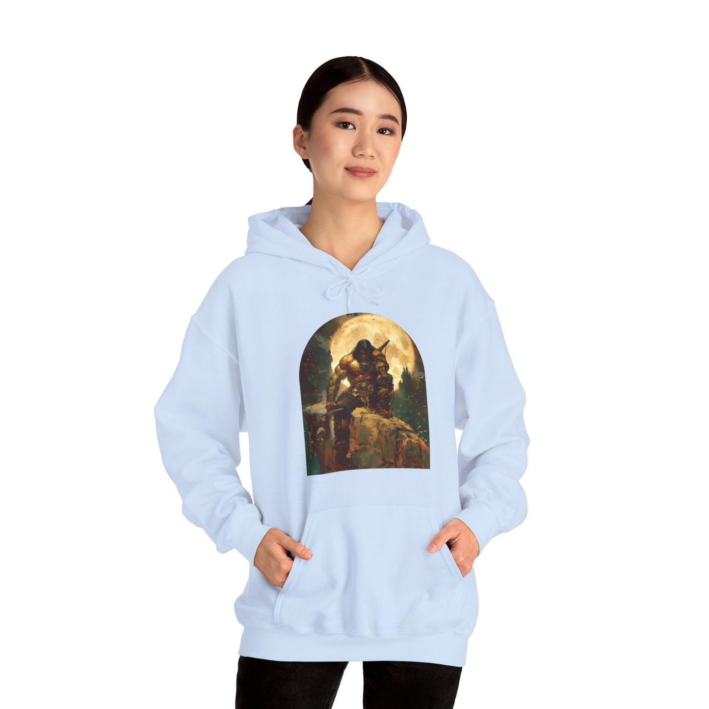 Warrior - Unisex Heavy Blend™ Hooded Sweatshirt