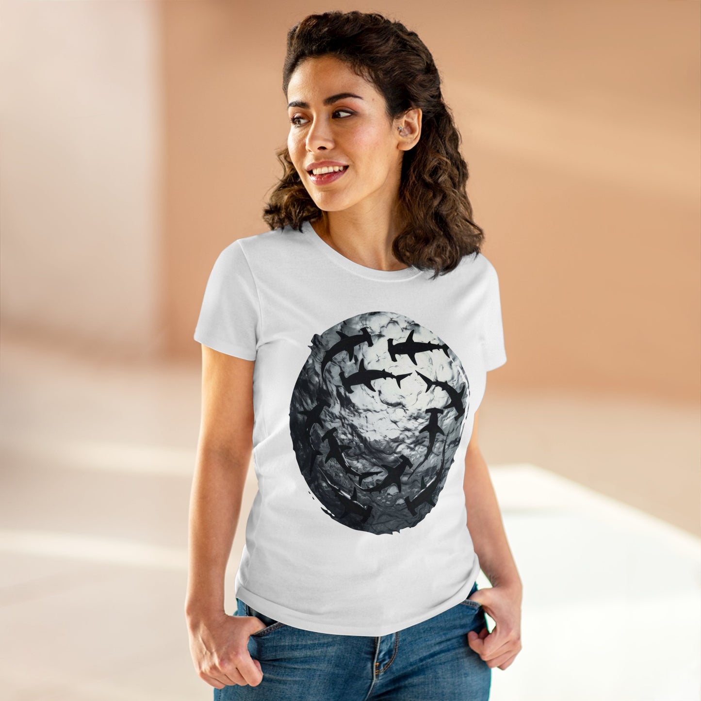 Hammerheads - Women's Midweight Cotton Tee