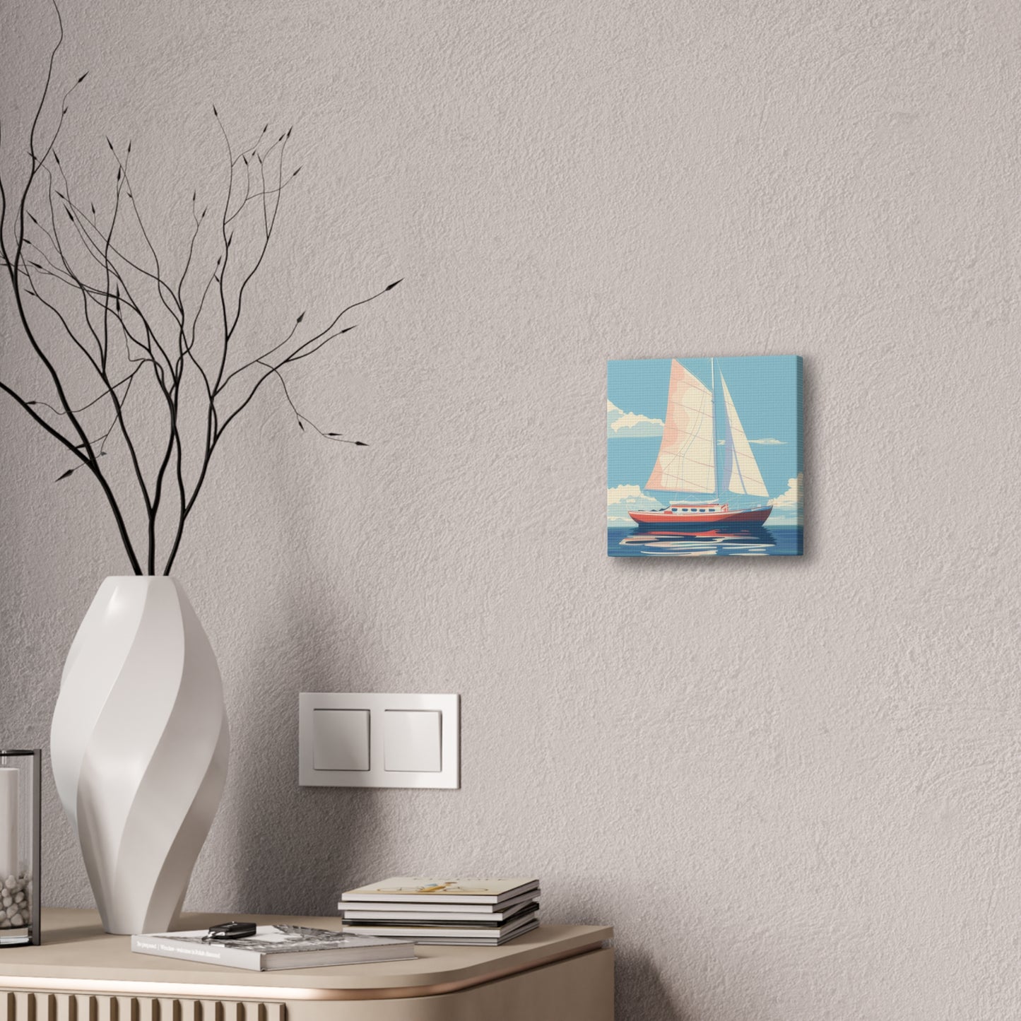 Sailing - Canvas Stretched, 0.75"