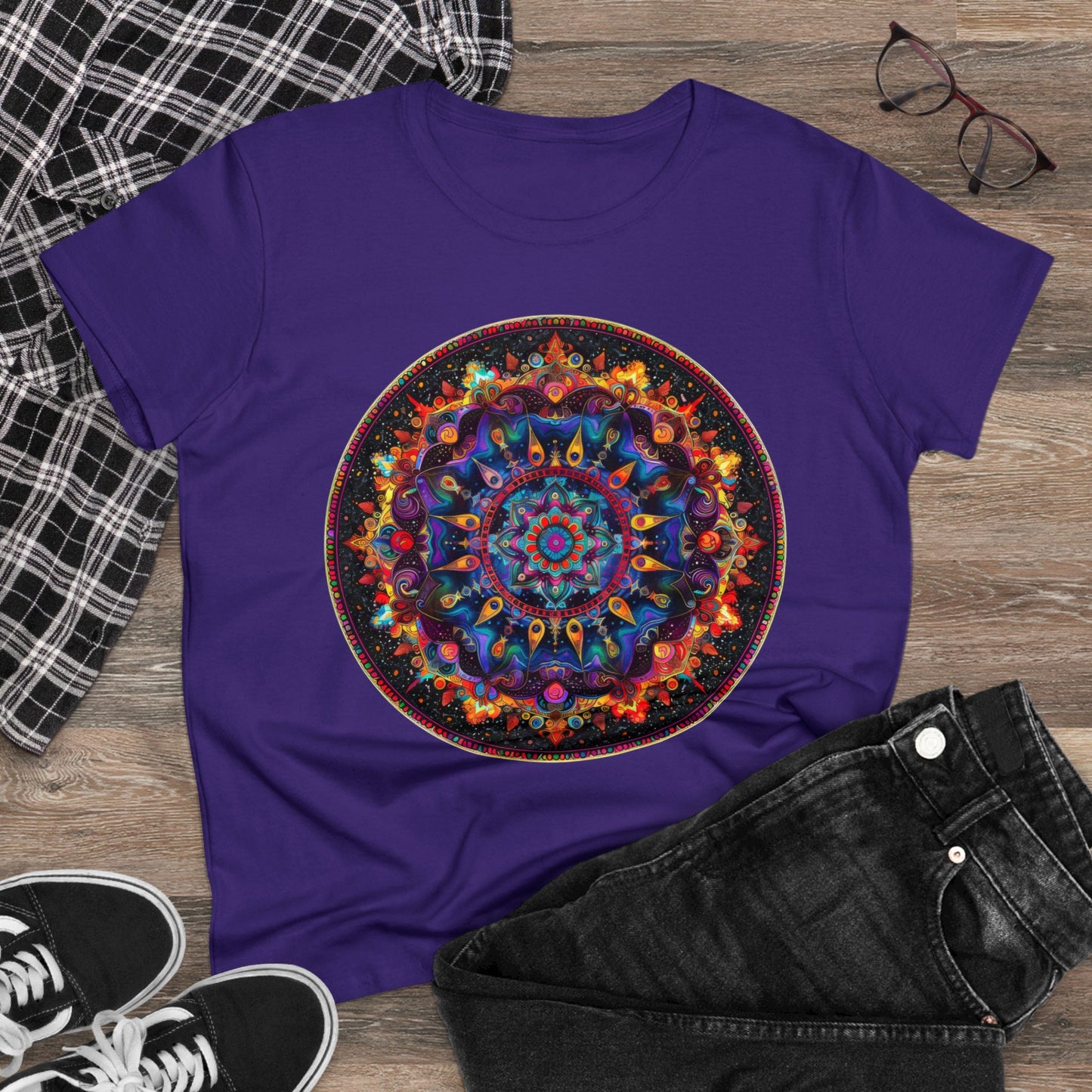 Mandala - Women's Midweight Cotton Tee