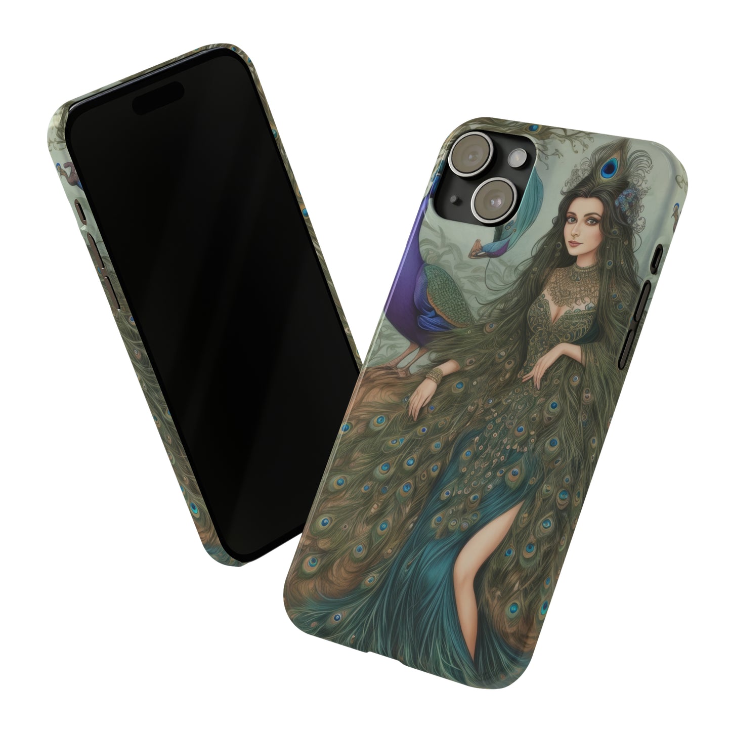 Peacock Witch - Phone Case