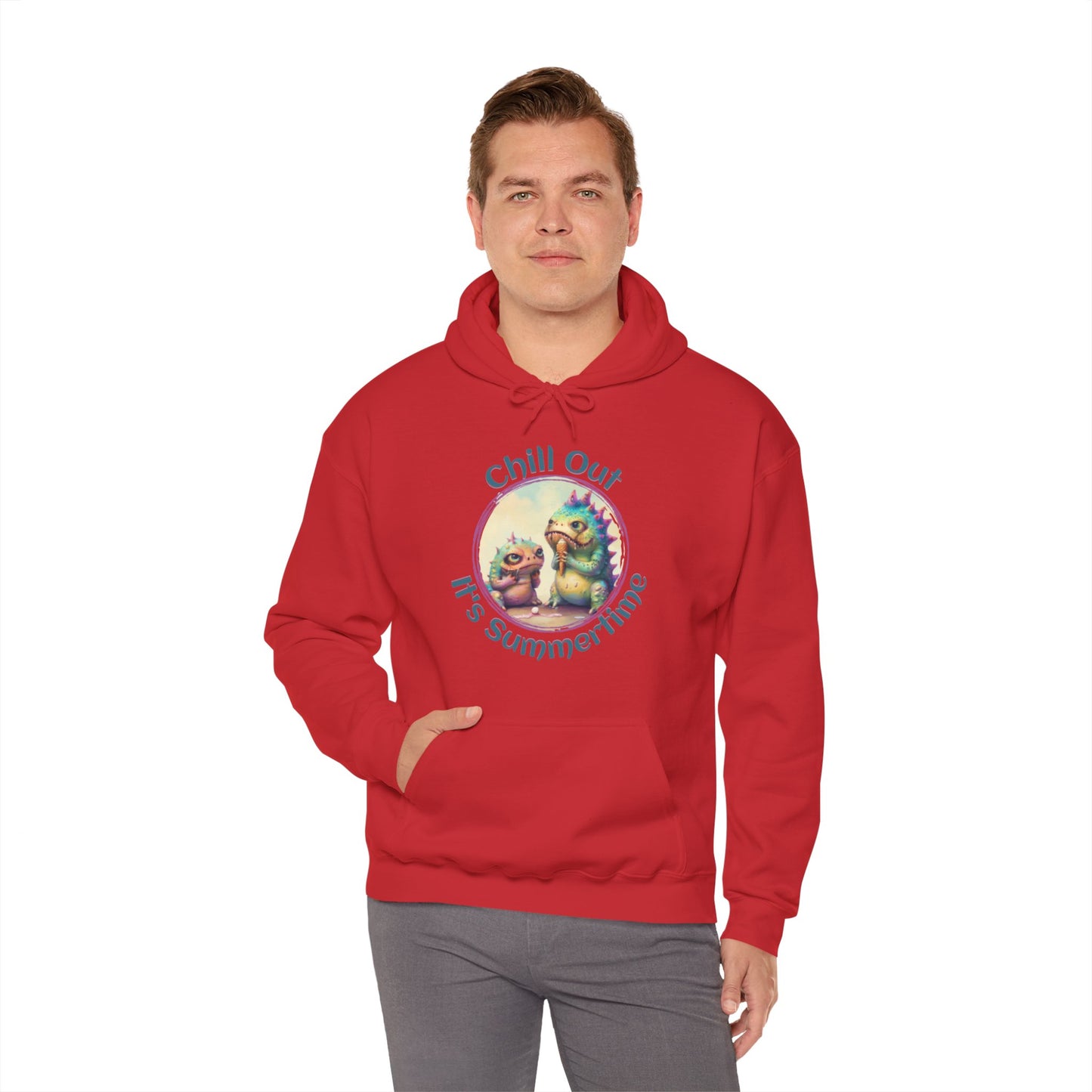 Chill Out for Summer - Unisex Heavy Blend™ Hooded Sweatshirt