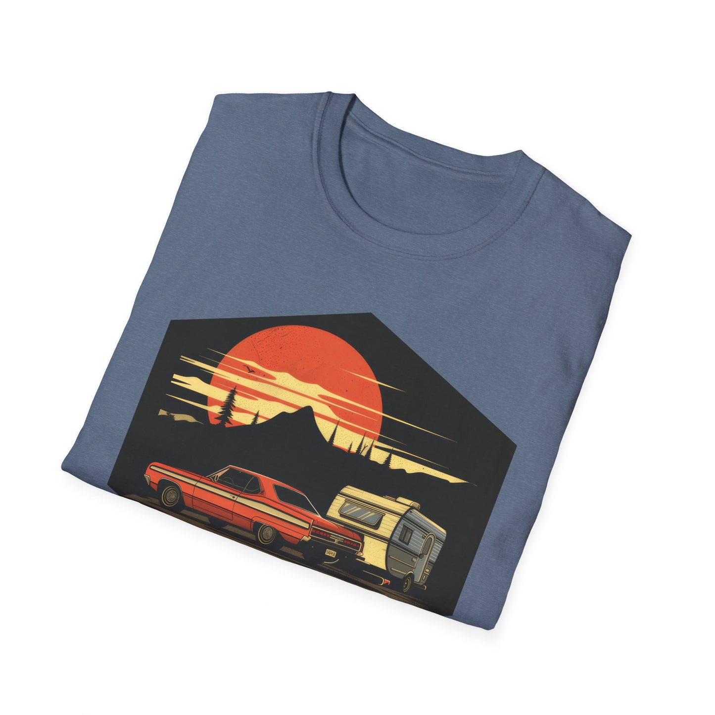 Camping! - Unisex Softstyle T-Shirt