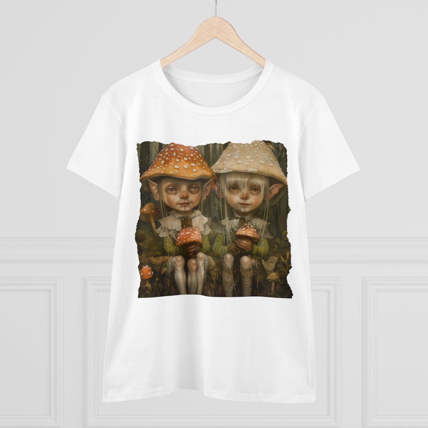 Elves - Fantasy - Women's Midweight Cotton Tee