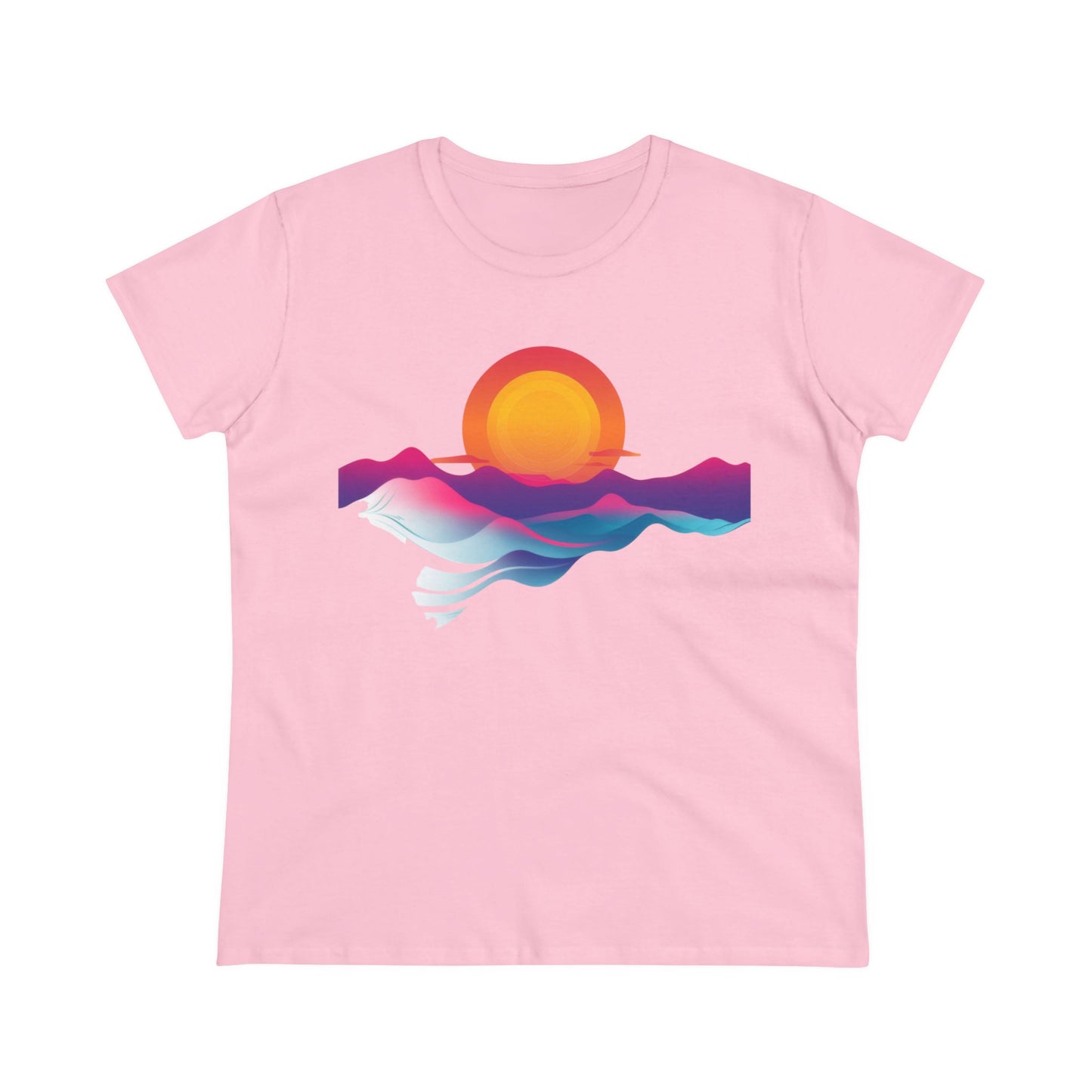 Sunrise - Women's Midweight Cotton Tee