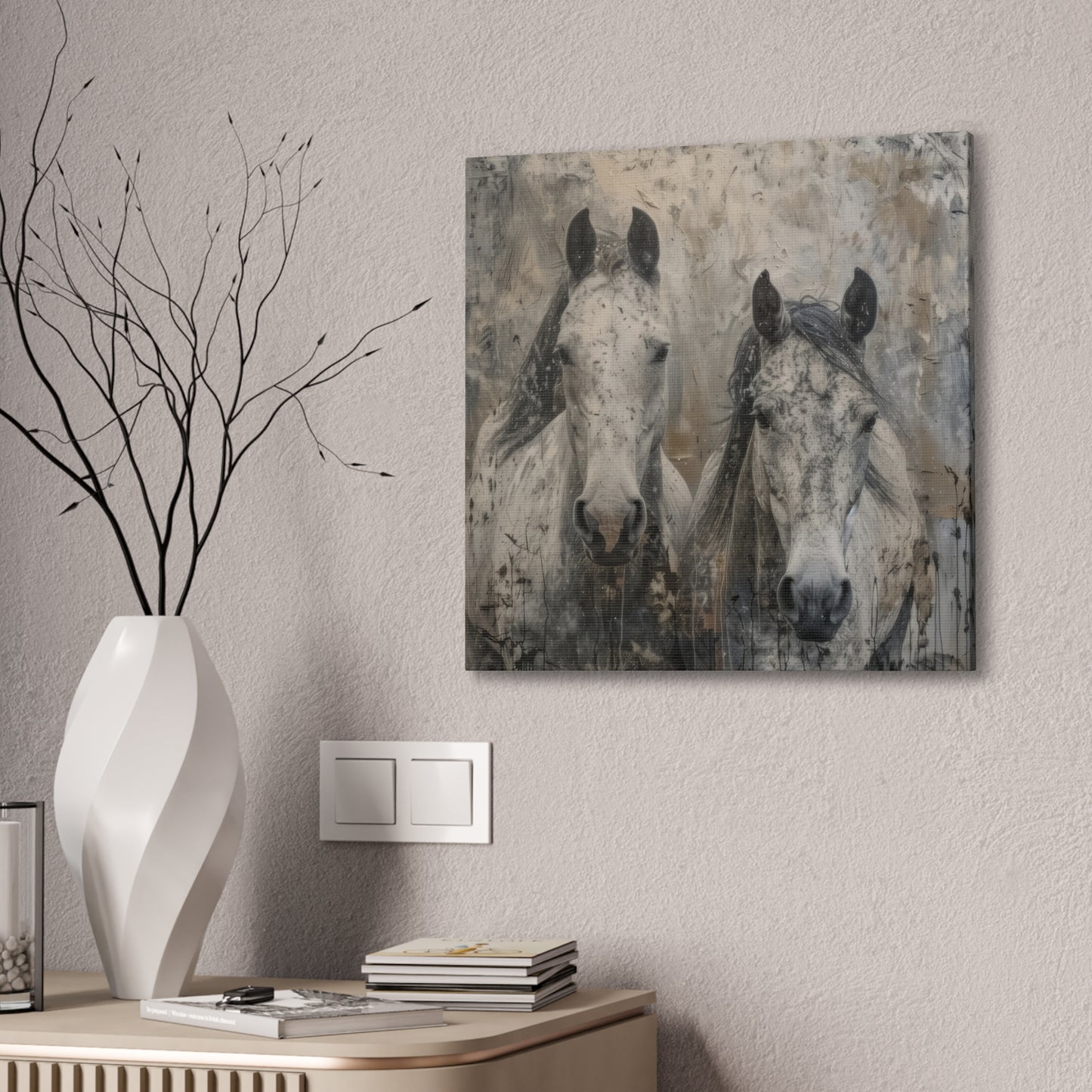 Horses - Canvas Stretched, 0.75"